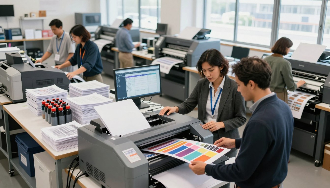 How Long Professional Printing Takes and What Affects Turnaround