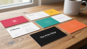 how to design business cards for printing